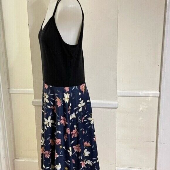 MOYABO. Dress double spaghetti strap black color women size L - Picture 3 of 12